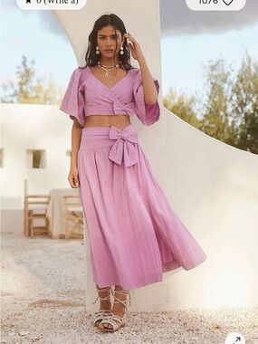 NWT Free People Pretty In A Bow Set Size XL